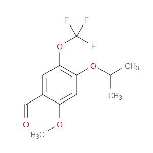 4-isopropoxy-2-methoxy-5-(trifluoromethoxy)benzaldehyde