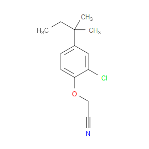 2-(2-chloro-4-(tert-pentyl)phenoxy)acetonitrile