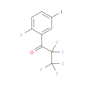 2,2,3,3,3-pentafluoro-1-(2-fluoro-5-iodophenyl)propan-1-one