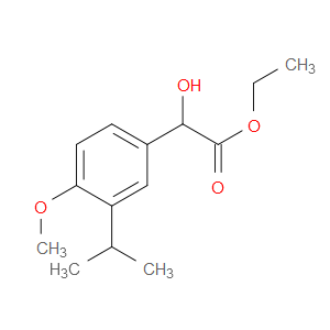 Ethyl α-hydroxy-4-methoxy-3-(1-methylethyl)benzeneacetate