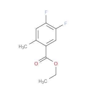 Benzoic acid, 4,5-difluoro-2-methyl-, ethyl ester