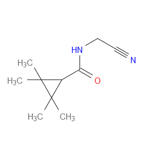 Cyclopropanecarboxamide, N-(cyanomethyl)-2,2,3,3-tetramethyl-