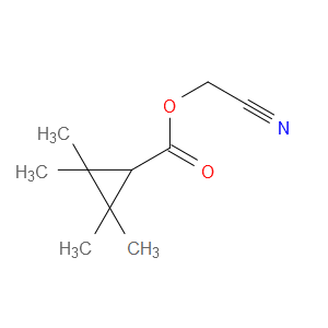 Cyanomethyl 2,2,3,3-tetramethylcyclopropanecarboxylate