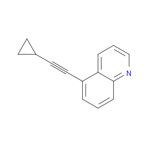 Quinoline, 5-(2-cyclopropylethynyl)-