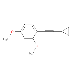 1-(2-Cyclopropylethynyl)-2,4-dimethoxybenzene