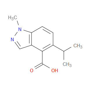 5-Isopropyl-1-methyl-1h-indazole-4-carboxylic acid