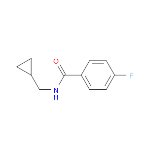 Benzamide, N-(cyclopropylmethyl)-4-fluoro-