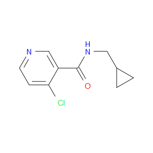 4-Chloro-N-(cyclopropylmethyl)-3-pyridinecarboxamide