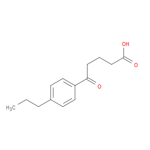 δ-Oxo-4-propylbenzenepentanoic acid