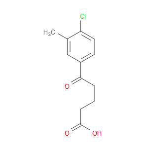 4-Chloro-3-methyl-δ-oxobenzenepentanoic acid
