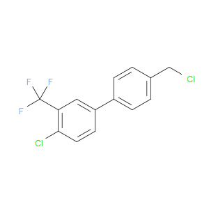 4-Chloro-4'-(chloromethyl)-3-(trifluoromethyl)-1,1'-biphenyl
