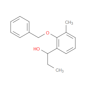 1-(2-(benzyloxy)-3-methylphenyl)propan-1-ol