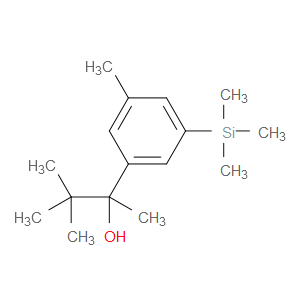 3,3-dimethyl-2-(3-methyl-5-(trimethylsilyl)phenyl)butan-2-ol