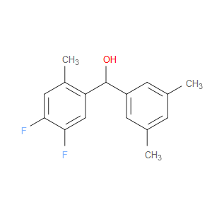 (4,5-difluoro-2-methylphenyl)(3,5-dimethylphenyl)methanol