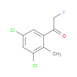 1-(3,5-dichloro-2-methylphenyl)-2-fluoroethanone