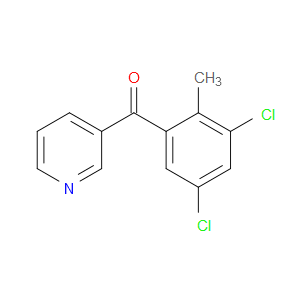 (3,5-dichloro-2-methylphenyl)(pyridin-3-yl)methanone