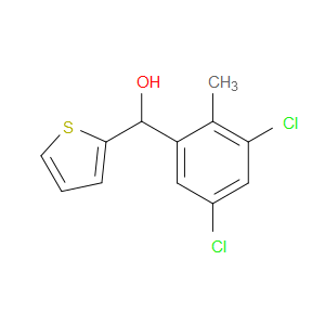 (3,5-dichloro-2-methylphenyl)(thiophen-2-yl)methanol