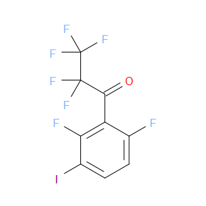 1-(2,6-difluoro-3-iodophenyl)-2,2,3,3,3-pentafluoropropan-1-one