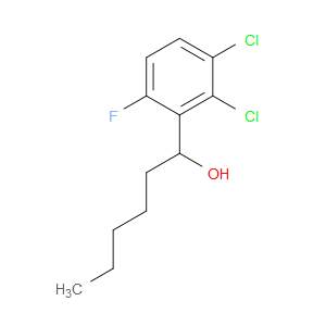 1-(2,3-dichloro-6-fluorophenyl)hexan-1-ol