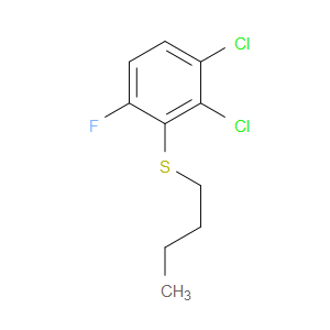 butyl(2,3-dichloro-6-fluorophenyl)sulfane