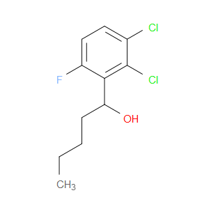1-(2,3-dichloro-6-fluorophenyl)pentan-1-ol