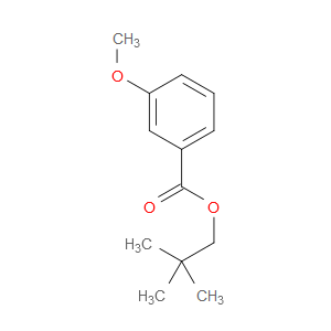 Benzoic acid, 3-methoxy-, 2,2-dimethylpropyl ester