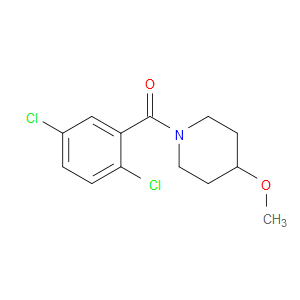 Methanone, (2,5-dichlorophenyl)(4-methoxy-1-piperidinyl)-