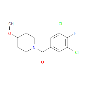 Methanone, (3,5-dichloro-4-fluorophenyl)(4-methoxy-1-piperidinyl)-
