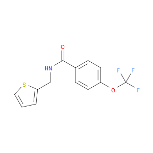 N-(2-Thienylmethyl)-4-(trifluoromethoxy)benzamide