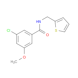 Benzamide, 3-chloro-5-methoxy-N-(2-thienylmethyl)-
