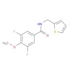 Benzamide, 3,5-difluoro-4-methoxy-N-(2-thienylmethyl)-