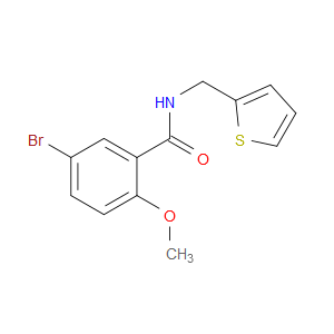 5-Bromo-2-methoxy-N-(2-thienylmethyl)benzamide
