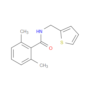 Benzamide, 2,6-dimethyl-N-(2-thienylmethyl)-