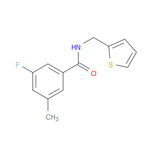 Benzamide, 3-fluoro-5-methyl-N-(2-thienylmethyl)-