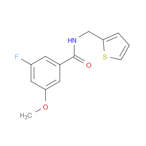 Benzamide, 3-fluoro-5-methoxy-N-(2-thienylmethyl)-