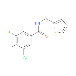 Benzamide, 3,5-dichloro-4-fluoro-N-(2-thienylmethyl)-
