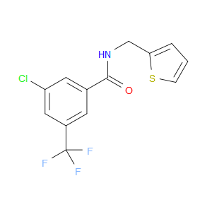 Benzamide, 3-chloro-N-(2-thienylmethyl)-5-(trifluoromethyl)-