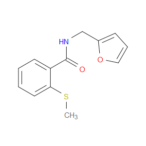 N-(2-Furanylmethyl)-2-(methylthio)benzamide