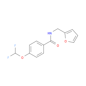 4-(Difluoromethoxy)-N-(2-furanylmethyl)benzamide