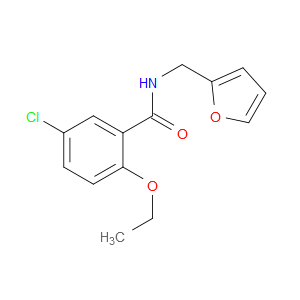 5-Chloro-2-ethoxy-N-(2-furanylmethyl)benzamide