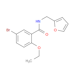 5-Bromo-2-ethoxy-N-(2-furanylmethyl)benzamide