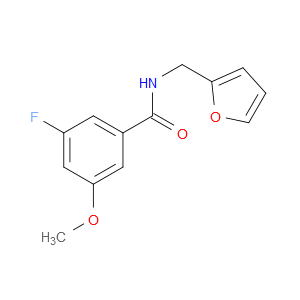 Benzamide, 3-fluoro-N-(2-furanylmethyl)-5-methoxy-