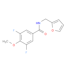 Benzamide, 3,5-difluoro-N-(2-furanylmethyl)-4-methoxy-