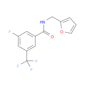 Benzamide, 3-fluoro-N-(2-furanylmethyl)-5-(trifluoromethyl)-