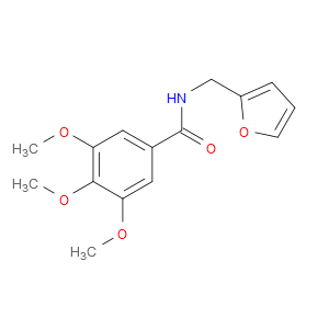N-(2-Furanylmethyl)-3,4,5-trimethoxybenzamide