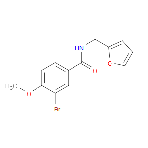3-Bromo-N-(2-furanylmethyl)-4-methoxybenzamide