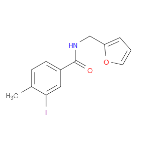 N-(2-Furanylmethyl)-3-iodo-4-methylbenzamide