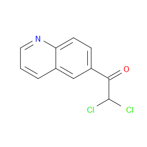 2,2-dichloro-1-(quinolin-6-yl)ethanone