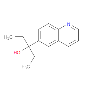 3-(quinolin-6-yl)pentan-3-ol