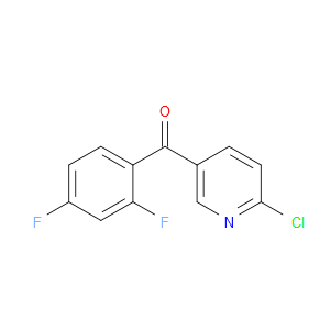(6-Chloro-3-pyridinyl)(2,4-difluorophenyl)methanone